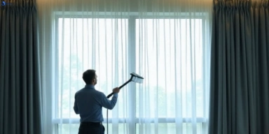 Commercial drapes cleaning service silverwater-nsw hotels offices