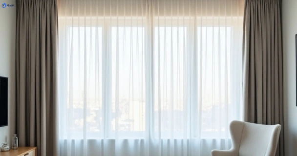 Restored vibrant drapes in silverwater-nsw QLD after Matty Curtain Cleaning